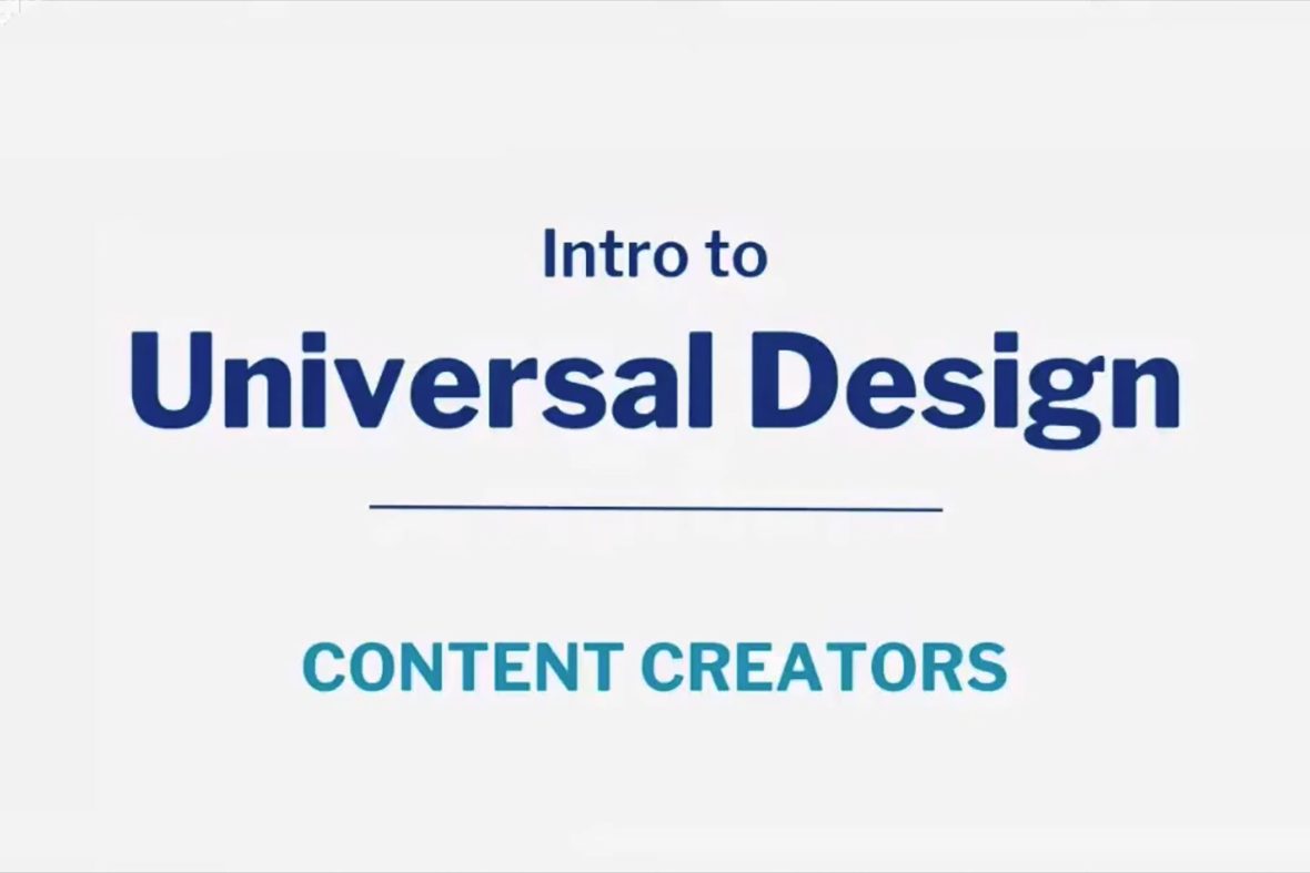 Universal Design
